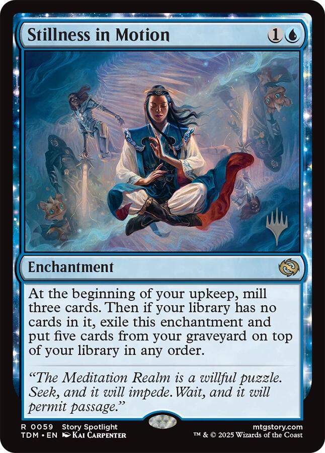 Stillness in Motion [Tarkir: Dragonstorm Promos] | Fandemonia Ltd