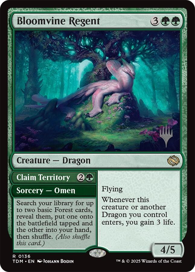 Bloomvine Regent [Tarkir: Dragonstorm Promos] | Fandemonia Ltd