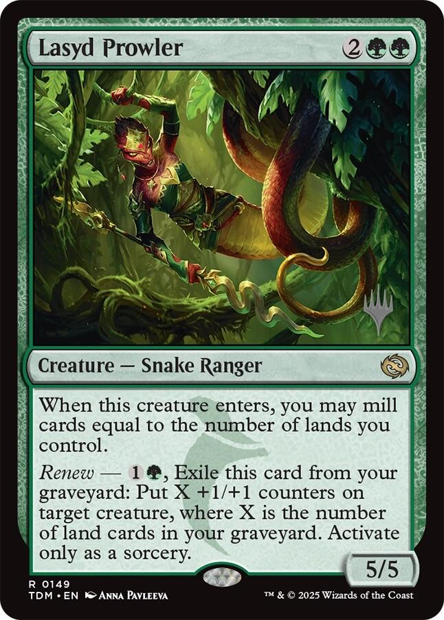 Lasyd Prowler [Tarkir: Dragonstorm Promos] | Fandemonia Ltd