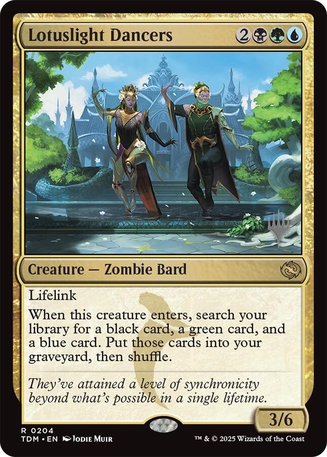 Lotuslight Dancers [Tarkir: Dragonstorm Promos] | Fandemonia Ltd