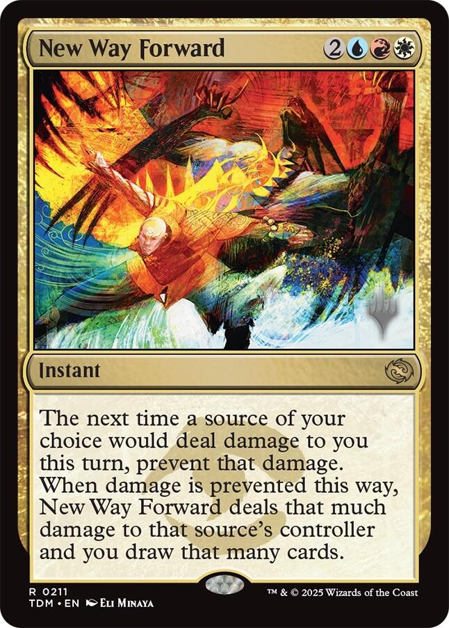 New Way Forward [Tarkir: Dragonstorm Promos] | Fandemonia Ltd