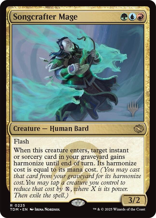 Songcrafter Mage [Tarkir: Dragonstorm Promos] | Fandemonia Ltd