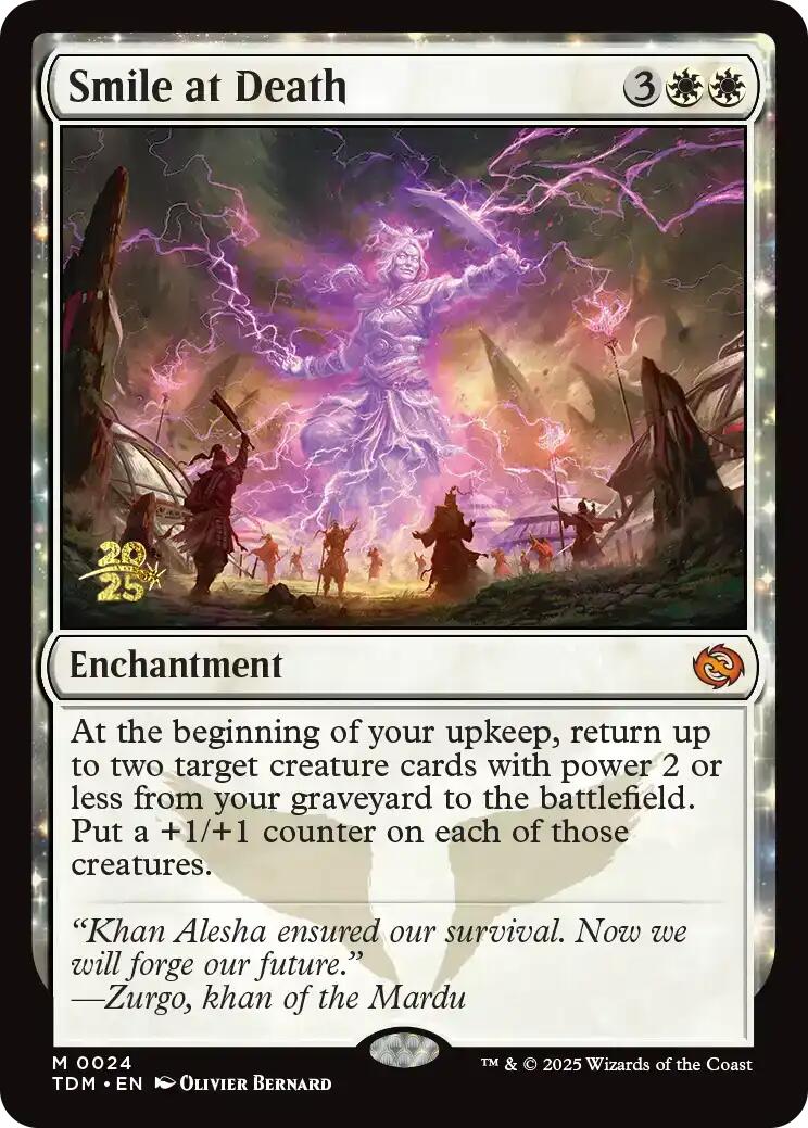 Smile at Death [Tarkir: Dragonstorm Prerelease Promos] | Fandemonia Ltd