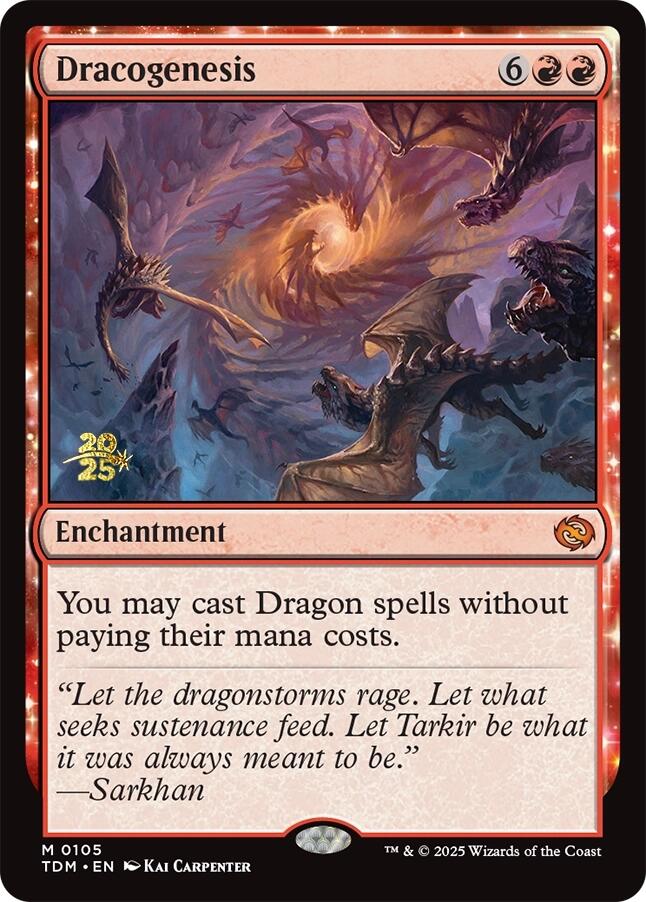 Dracogenesis [Tarkir: Dragonstorm Prerelease Promos] | Fandemonia Ltd