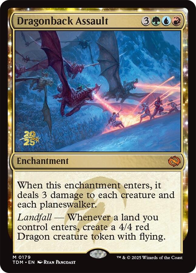 Dragonback Assault [Tarkir: Dragonstorm Prerelease Promos] | Fandemonia Ltd