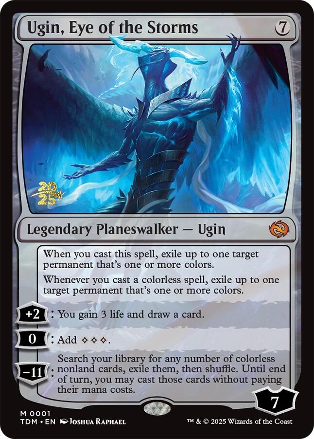 Ugin, Eye of the Storms [Tarkir: Dragonstorm Prerelease Promos] | Fandemonia Ltd