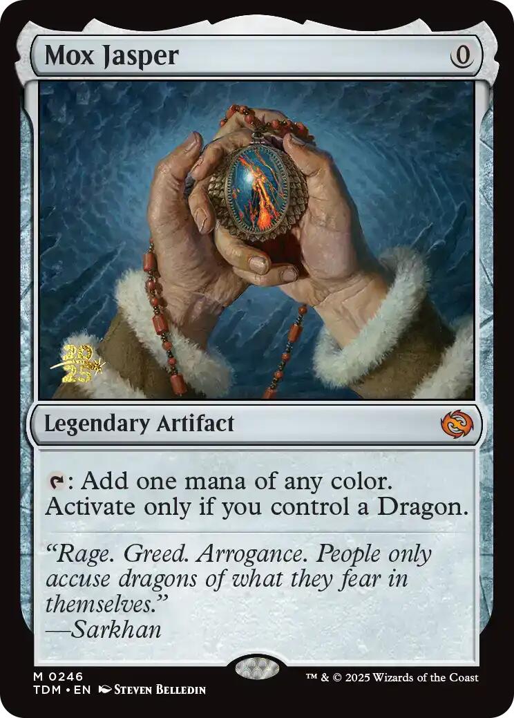 Mox Jasper [Tarkir: Dragonstorm Prerelease Promos] | Fandemonia Ltd