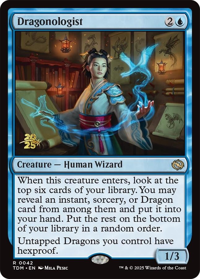Dragonologist [Tarkir: Dragonstorm Prerelease Promos] | Fandemonia Ltd