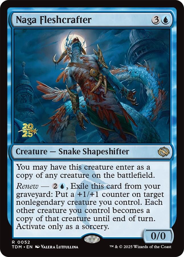 Naga Fleshcrafter [Tarkir: Dragonstorm Prerelease Promos] | Fandemonia Ltd