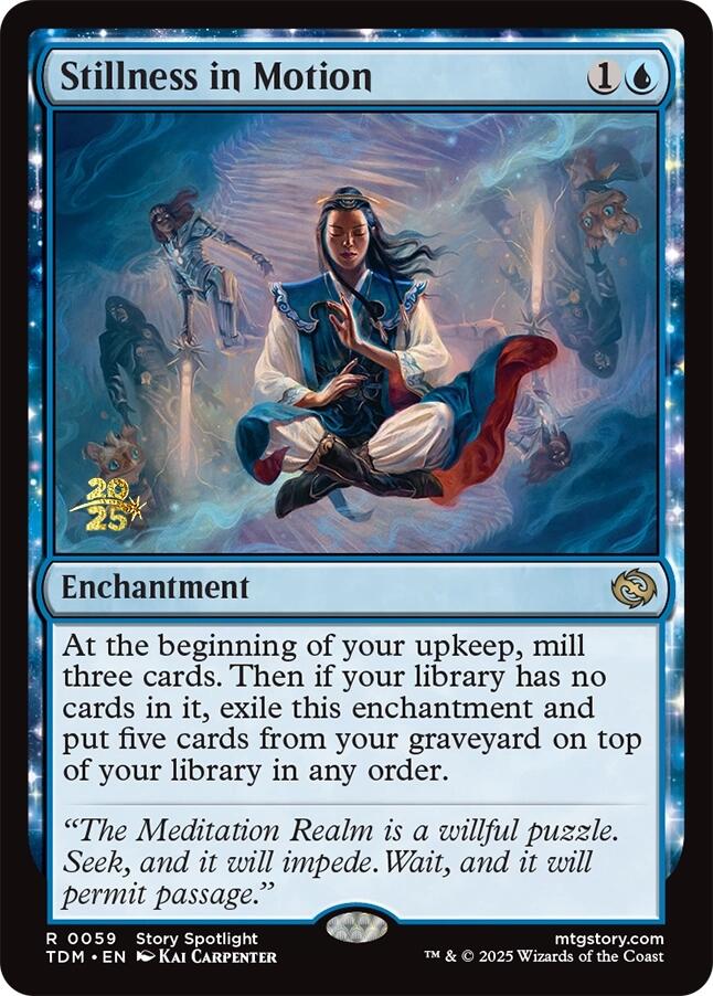 Stillness in Motion [Tarkir: Dragonstorm Prerelease Promos] | Fandemonia Ltd