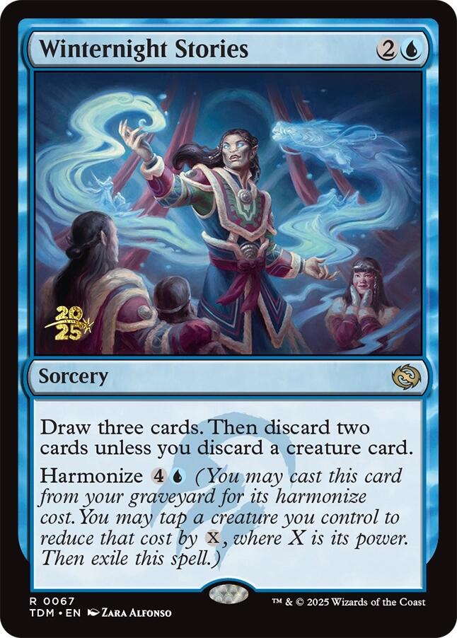 Winternight Stories [Tarkir: Dragonstorm Prerelease Promos] | Fandemonia Ltd