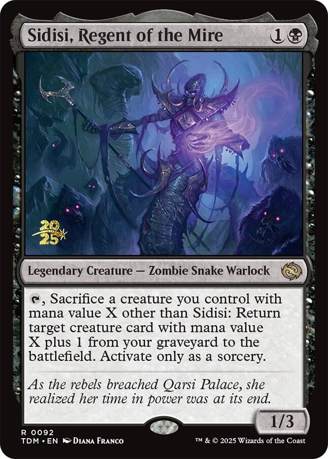 Sidisi, Regent of the Mire [Tarkir: Dragonstorm Prerelease Promos] | Fandemonia Ltd
