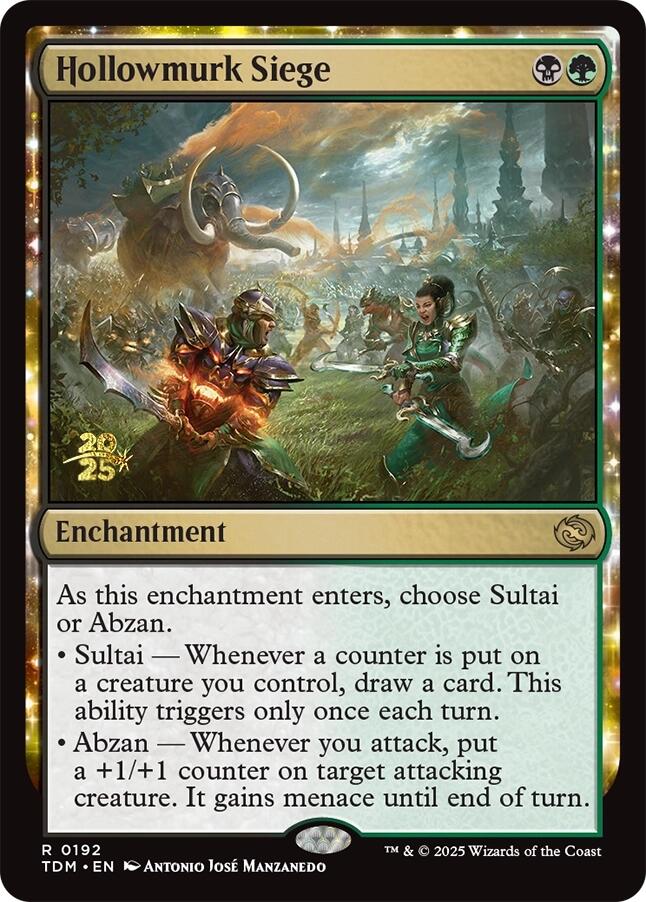 Hollowmurk Siege [Tarkir: Dragonstorm Prerelease Promos] | Fandemonia Ltd