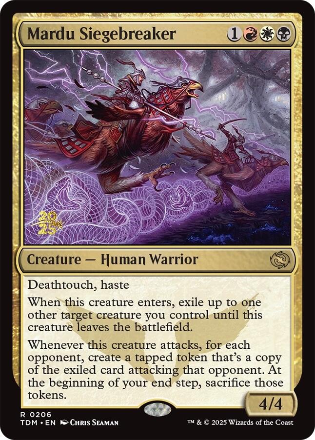 Mardu Siegebreaker [Tarkir: Dragonstorm Prerelease Promos] | Fandemonia Ltd
