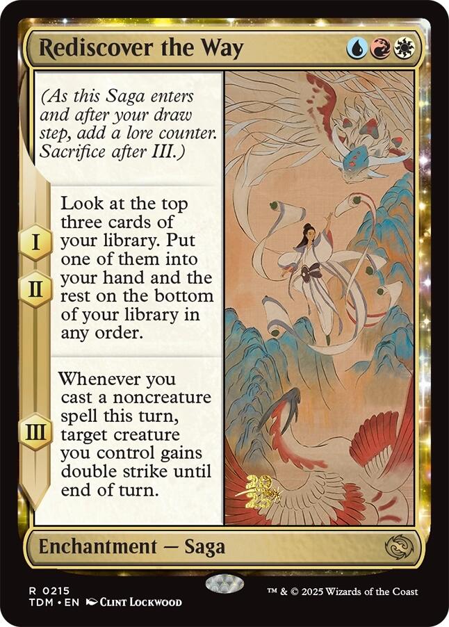 Rediscover the Way [Tarkir: Dragonstorm Prerelease Promos] | Fandemonia Ltd
