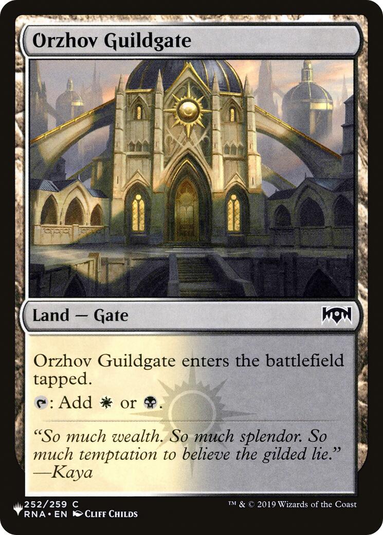 Orzhov Guildgate [The List] | Fandemonia Ltd