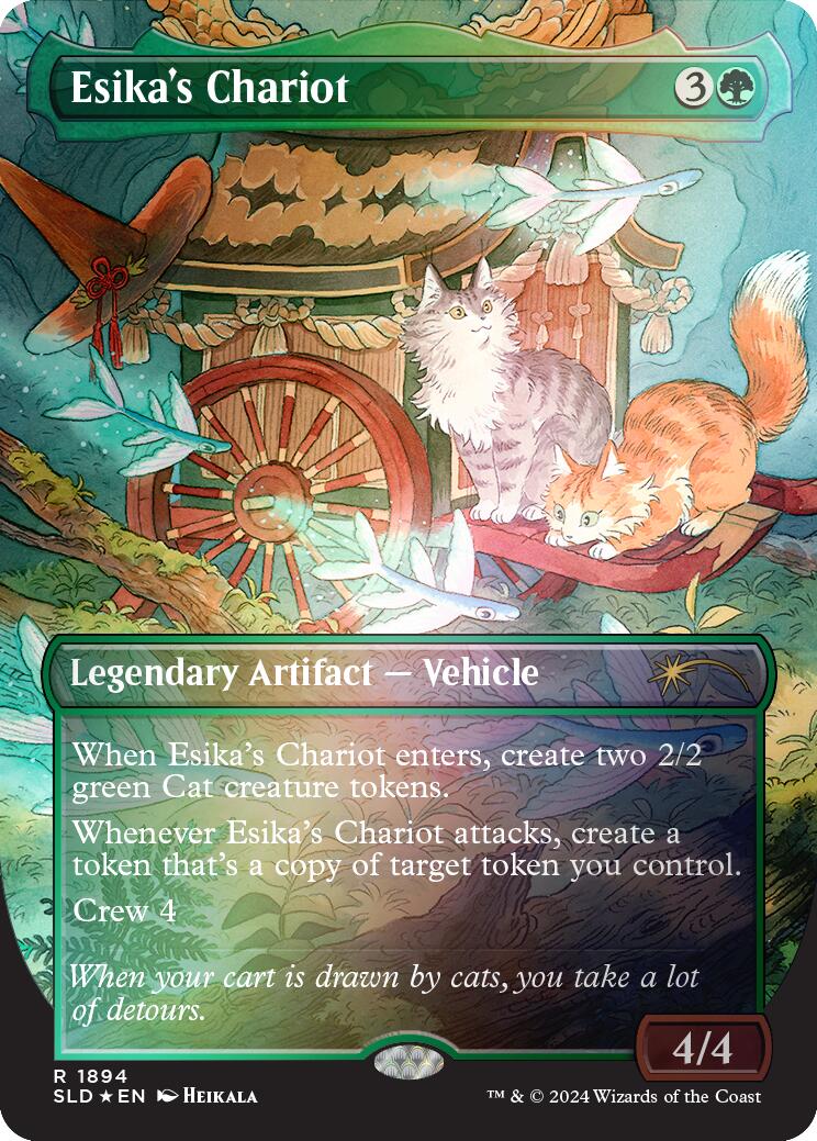 Esika's Chariot (Rainbow Foil) [Secret Lair Drop Series] | Fandemonia Ltd