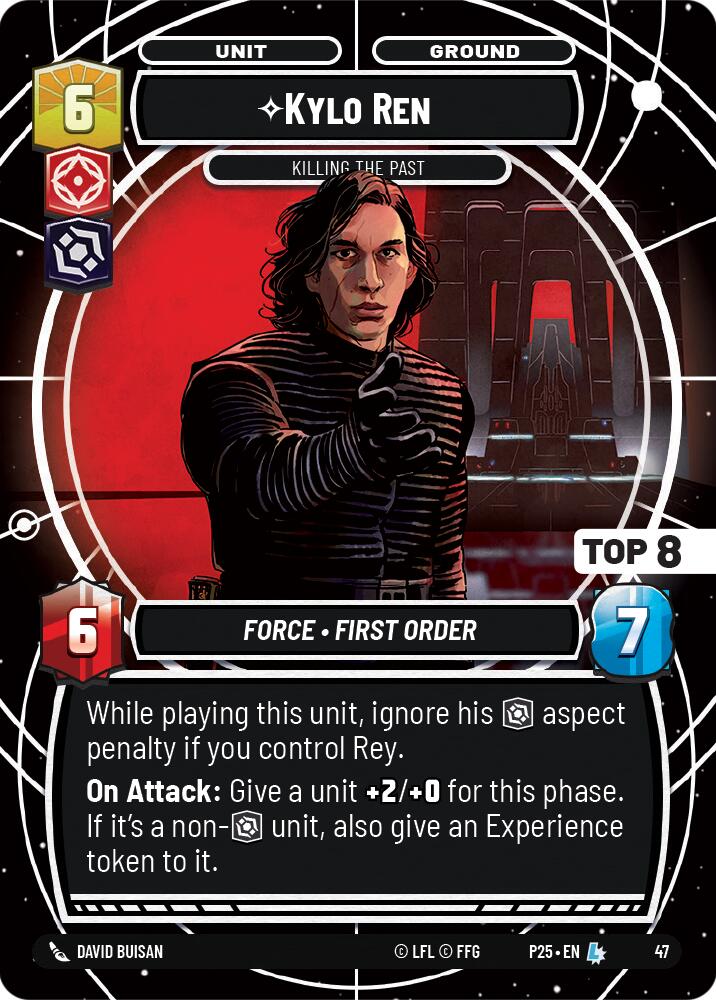 Kylo Ren - Killing the Past (47) (Top 8) (47) [Store Showdown Promos] | Fandemonia Ltd