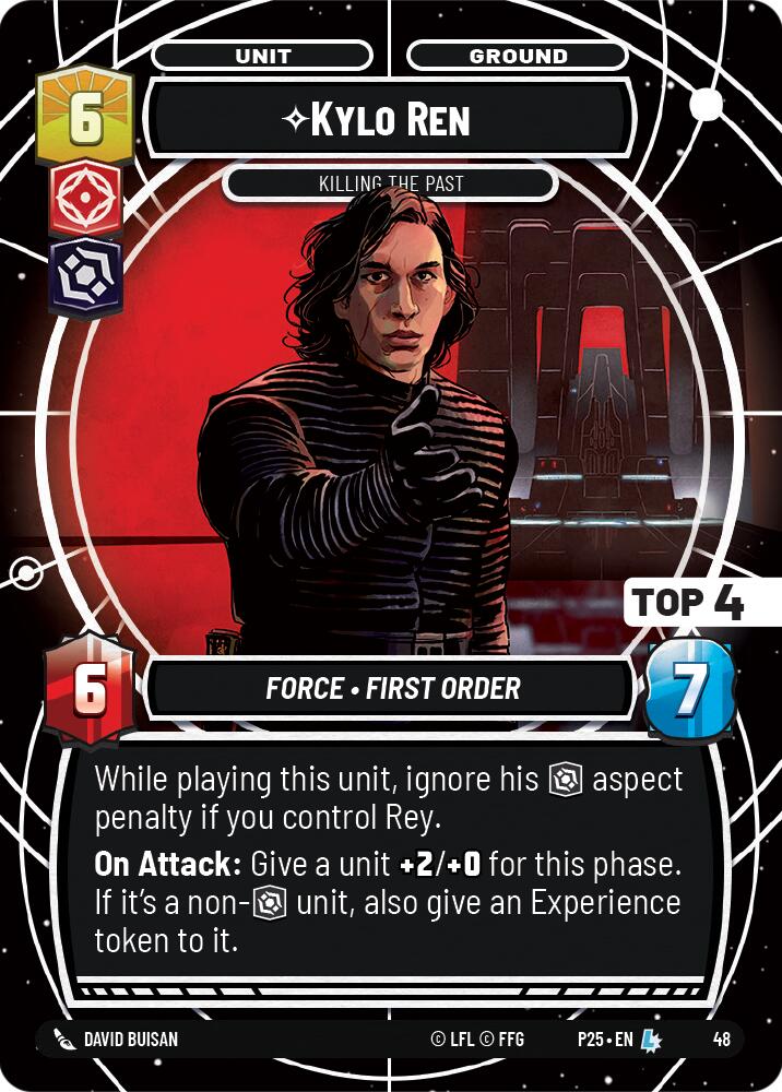 Kylo Ren - Killing the Past (48) (Top 4) (48) [Store Showdown Promos] | Fandemonia Ltd