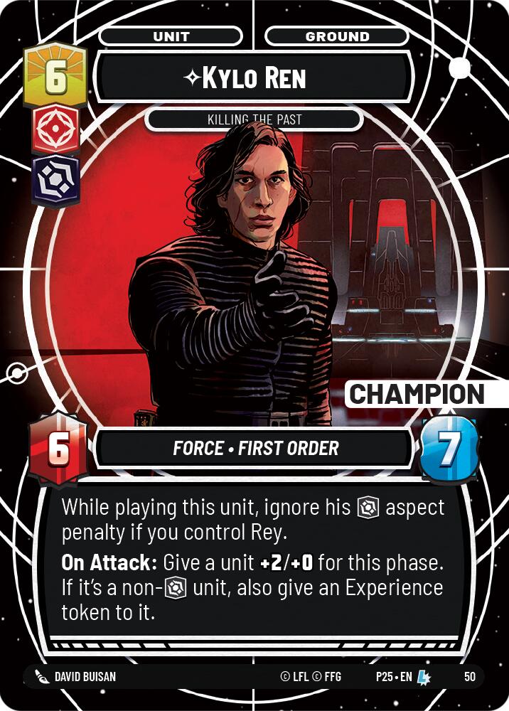 Kylo Ren - Killing the Past (50) (Champion) (50) [Store Showdown Promos] | Fandemonia Ltd