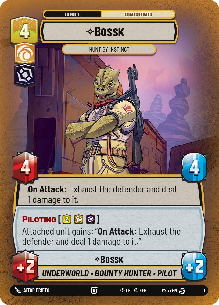 Bossk - Hunt By Instinct (1) (1) [Store Showdown Promos] | Fandemonia Ltd