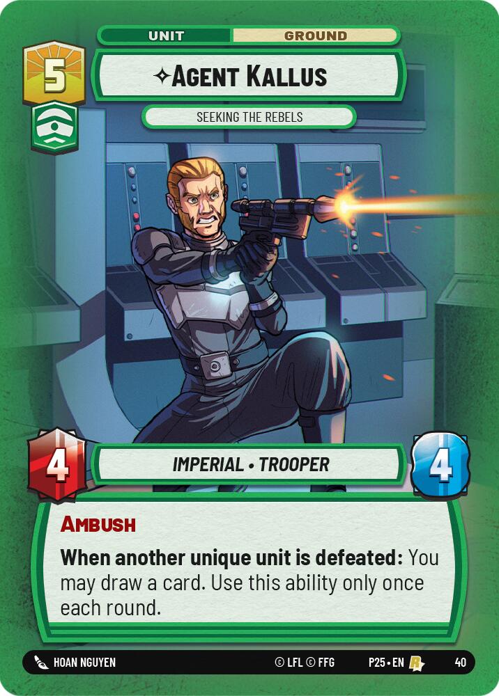 Agent Kallus - Seeking the Rebels (40) (40) [Store Showdown Promos] | Fandemonia Ltd