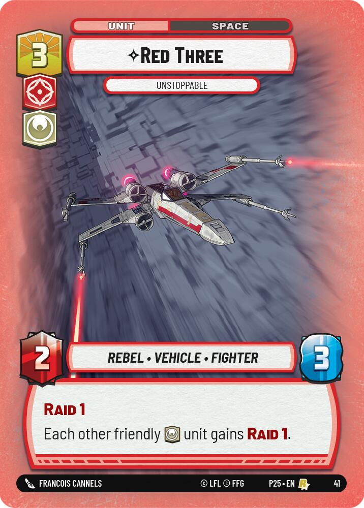 Red Three - Unstoppable (41) (41) [Store Showdown Promos] | Fandemonia Ltd
