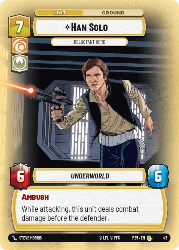 Han Solo - Reluctant Hero (43) (43) [Store Showdown Promos] | Fandemonia Ltd