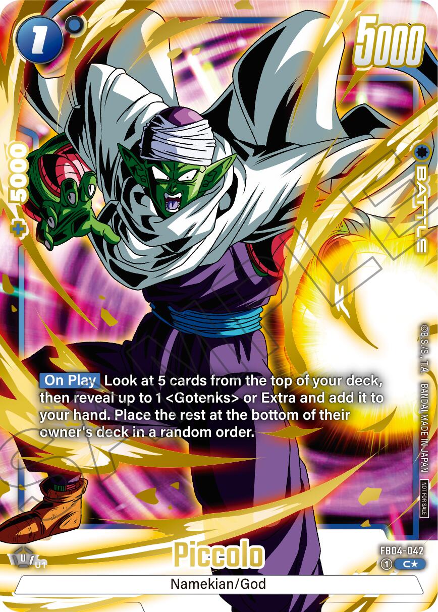 Piccolo (Alternate Art - Limited Pack 01) [Fusion World Promotion Cards] | Fandemonia Ltd