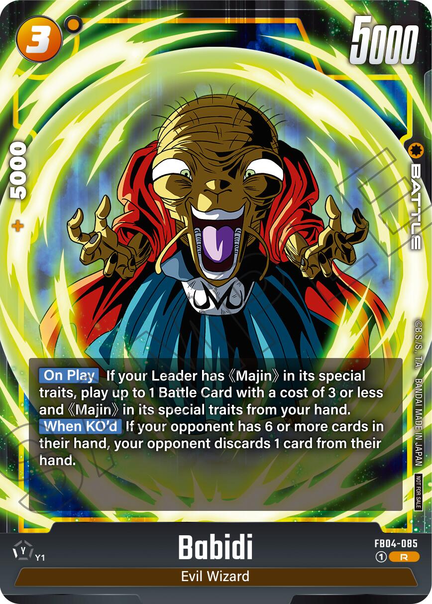 Babidi (Limited Pack 01) [Fusion World Promotion Cards] | Fandemonia Ltd