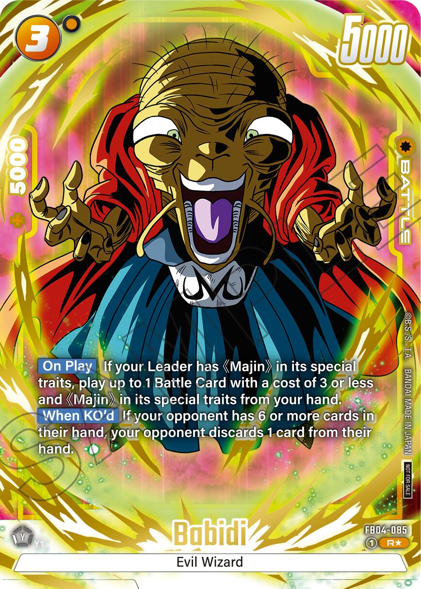 Babidi (Alternate Art - Limited Pack 01) [Fusion World Promotion Cards] | Fandemonia Ltd
