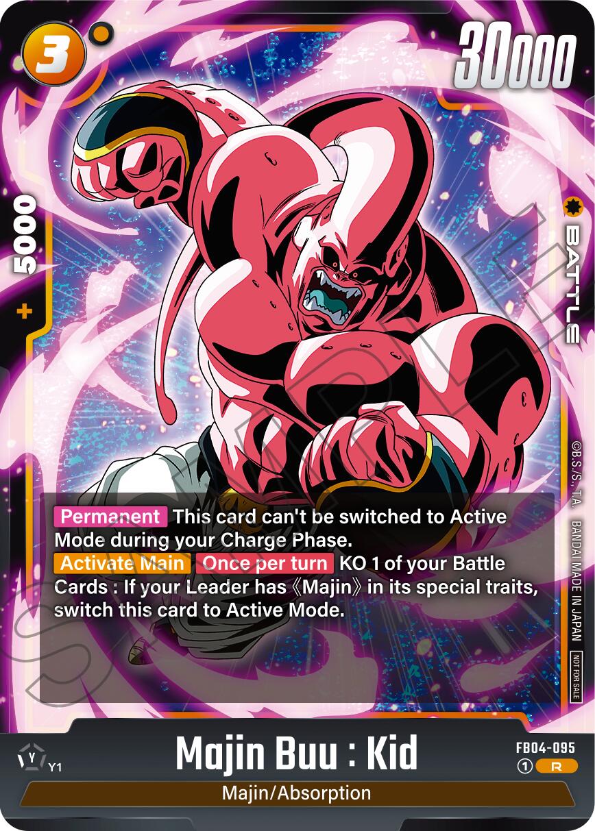 Majin Buu : Kid (Limited Pack 01) [Fusion World Promotion Cards] | Fandemonia Ltd