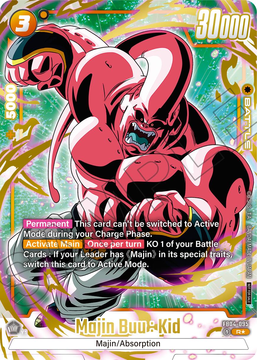 Majin Buu : Kid (Alternate Art - Limited Pack 01) [Fusion World Promotion Cards] | Fandemonia Ltd