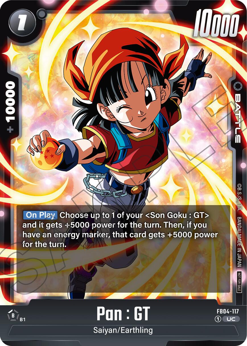 Pan : GT (Limited Pack 01) [Fusion World Promotion Cards] | Fandemonia Ltd