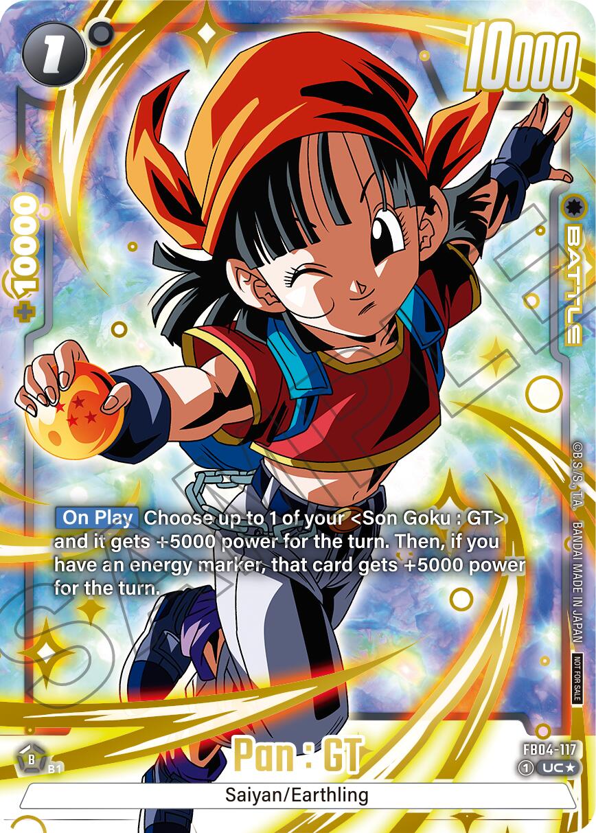 Pan : GT (Alternate Art - Limited Pack 01) [Fusion World Promotion Cards] | Fandemonia Ltd