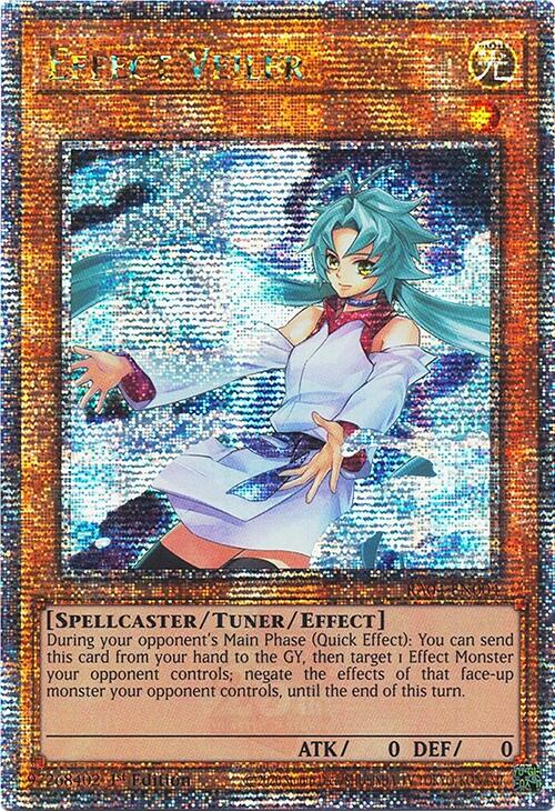 Effect Veiler (New Art) [RA04-EN004] Quarter Century Secret Rare | Fandemonia Ltd