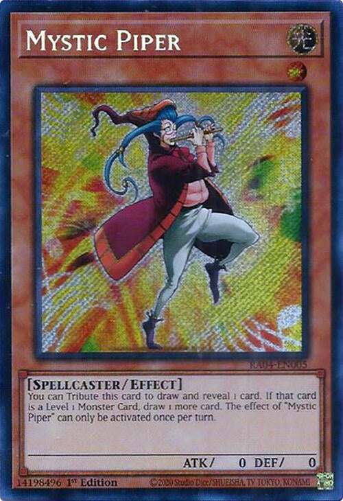 Mystic Piper [RA04-EN005] Secret Rare | Fandemonia Ltd