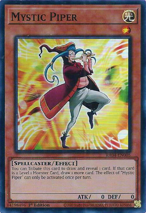 Mystic Piper [RA04-EN005] Super Rare | Fandemonia Ltd