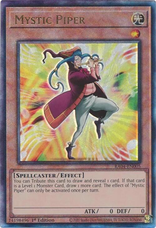 Mystic Piper [RA04-EN005] Prismatic Ultimate Rare | Fandemonia Ltd