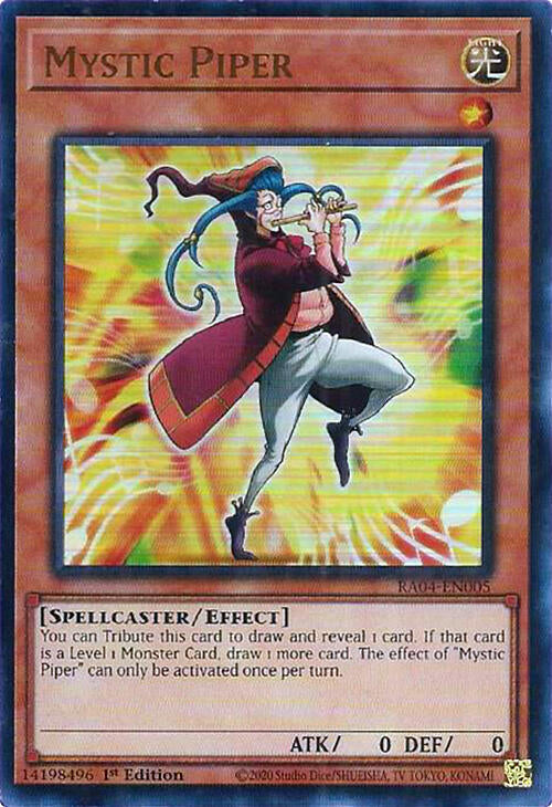 Mystic Piper [RA04-EN005] Ultra Rare | Fandemonia Ltd