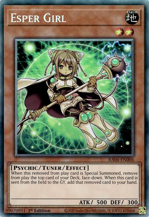 Esper Girl [RA04-EN006] Prismatic Collector's Rare | Fandemonia Ltd