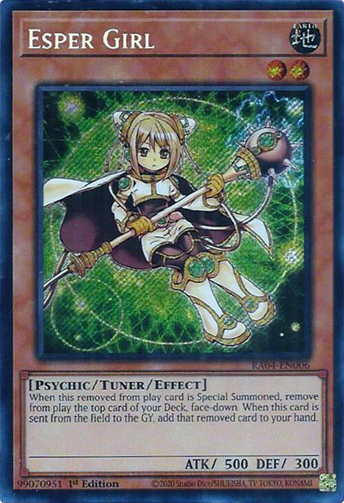 Esper Girl [RA04-EN006] Secret Rare | Fandemonia Ltd