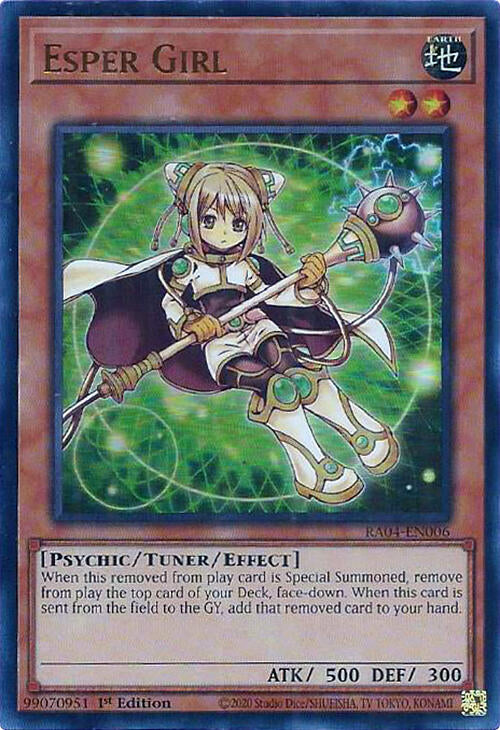 Esper Girl [RA04-EN006] Ultra Rare | Fandemonia Ltd