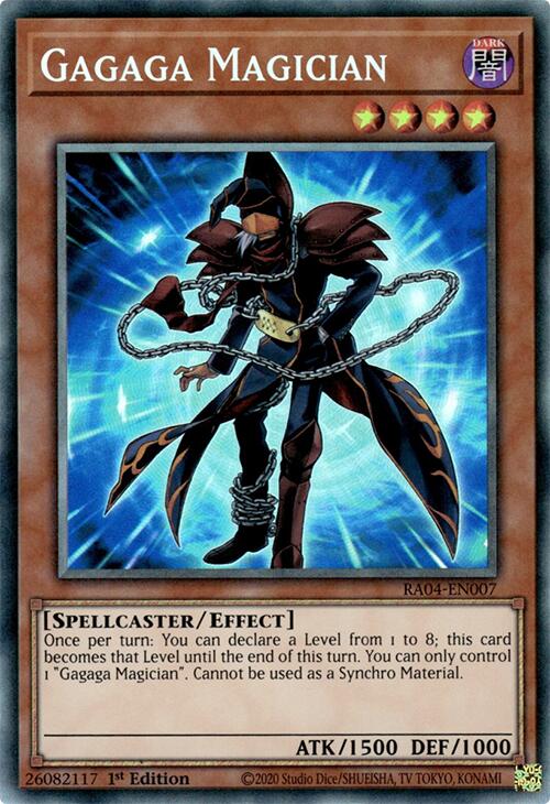 Gagaga Magician [RA04-EN007] Prismatic Collector's Rare | Fandemonia Ltd