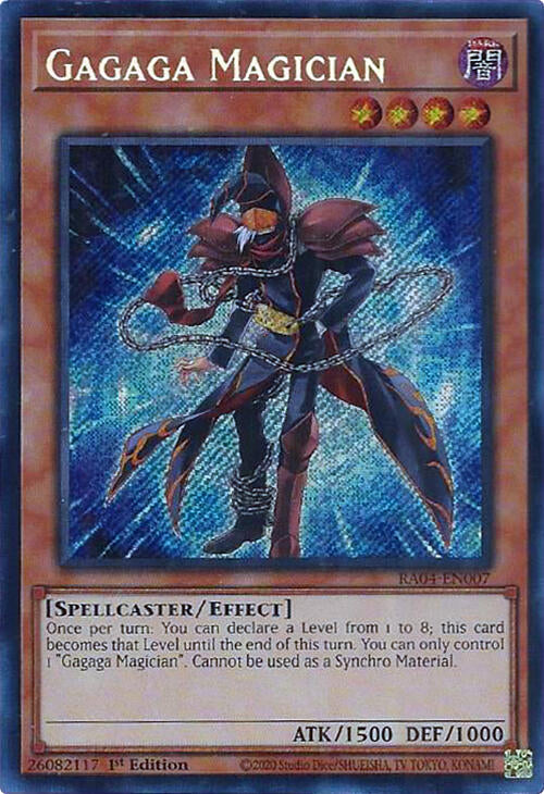 Gagaga Magician [RA04-EN007] Secret Rare | Fandemonia Ltd
