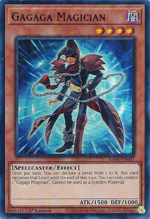 Gagaga Magician [RA04-EN007] Super Rare | Fandemonia Ltd