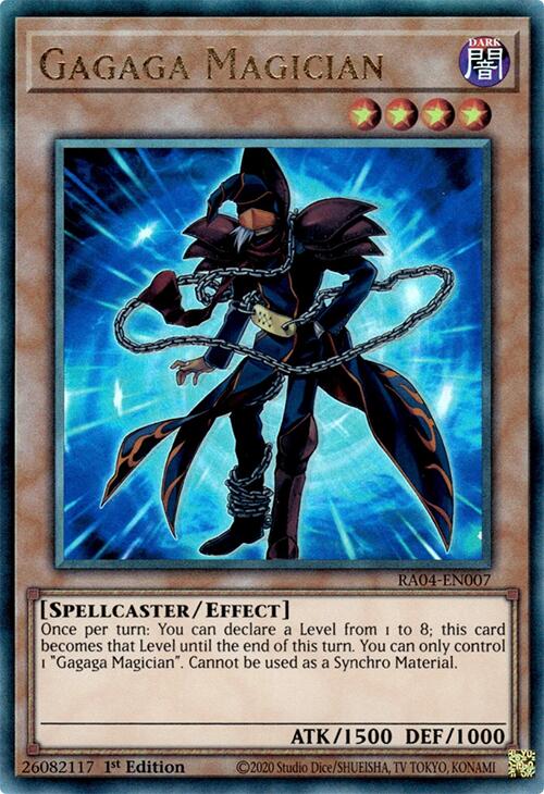 Gagaga Magician [RA04-EN007] Prismatic Ultimate Rare | Fandemonia Ltd