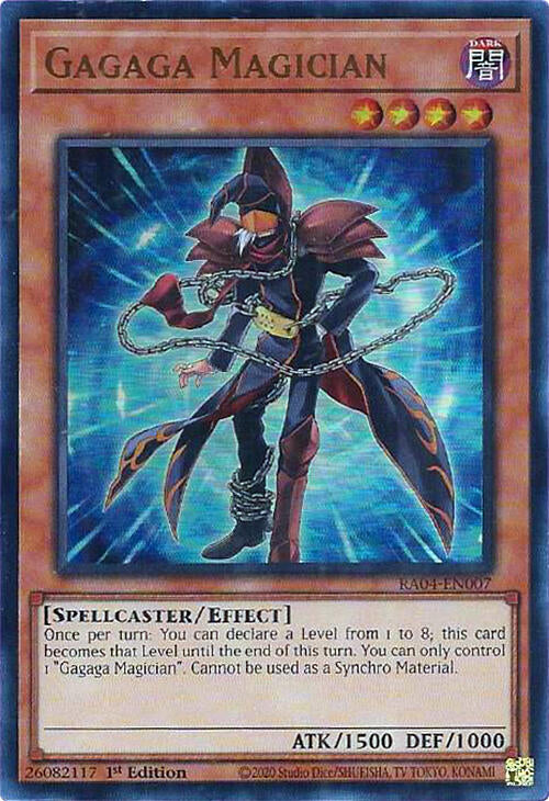 Gagaga Magician [RA04-EN007] Ultra Rare | Fandemonia Ltd