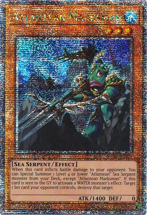 Atlantean Marksman [RA04-EN009] Quarter Century Secret Rare | Fandemonia Ltd