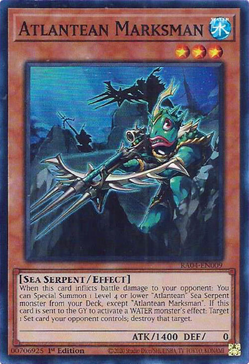 Atlantean Marksman [RA04-EN009] Super Rare | Fandemonia Ltd